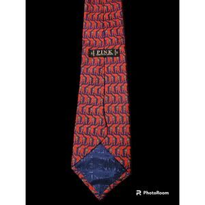 Thomas Pink Silk‎ Tie Elephant Tie